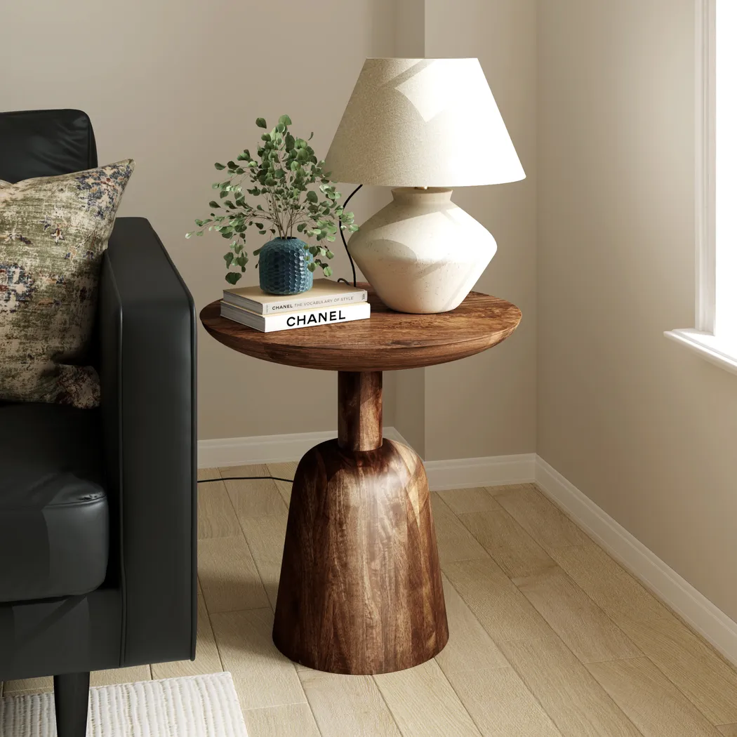Eckter Brown Accent Table - Thumbnail - Image 2