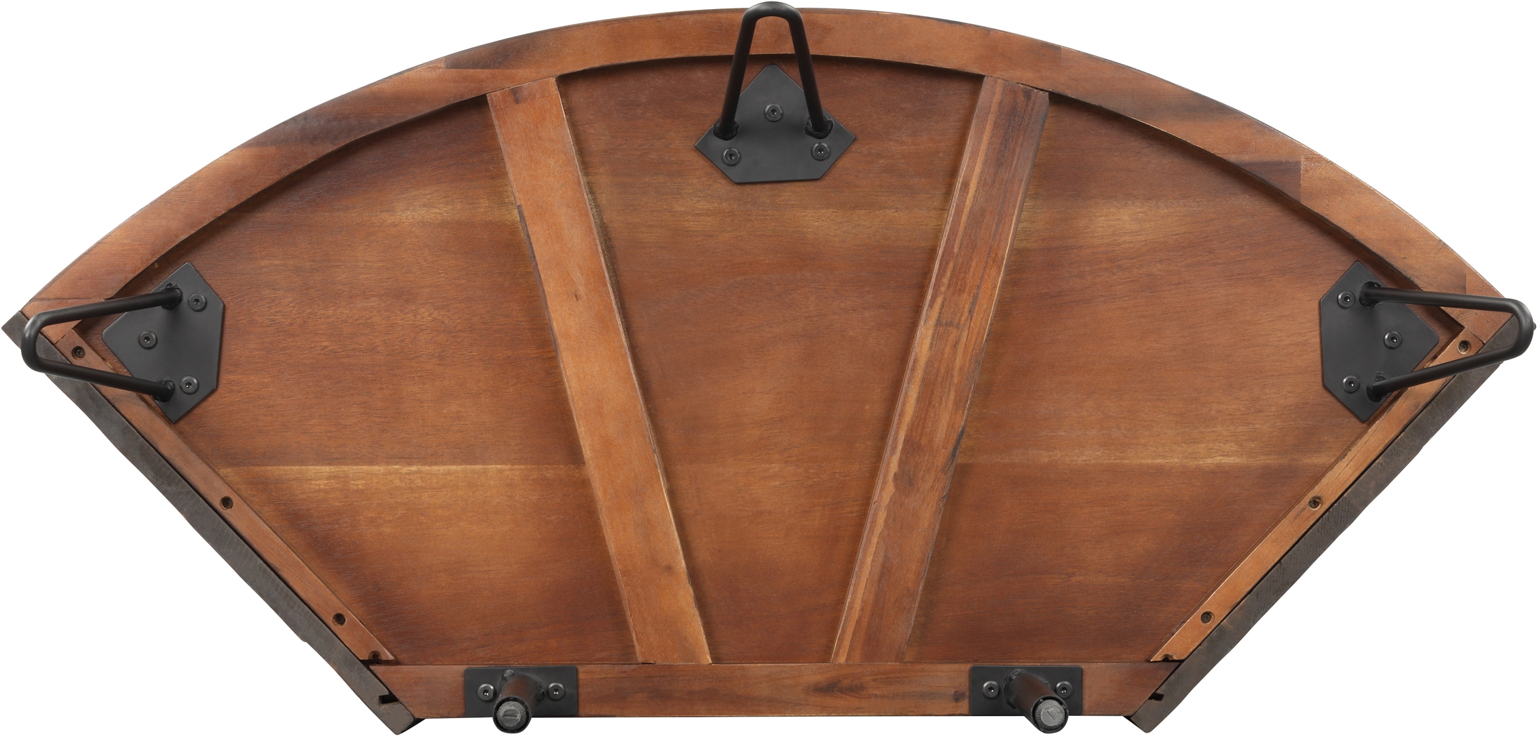 Eclanens Dark Brown 43 in. Corner TV Console - Thumbnail - Image 3