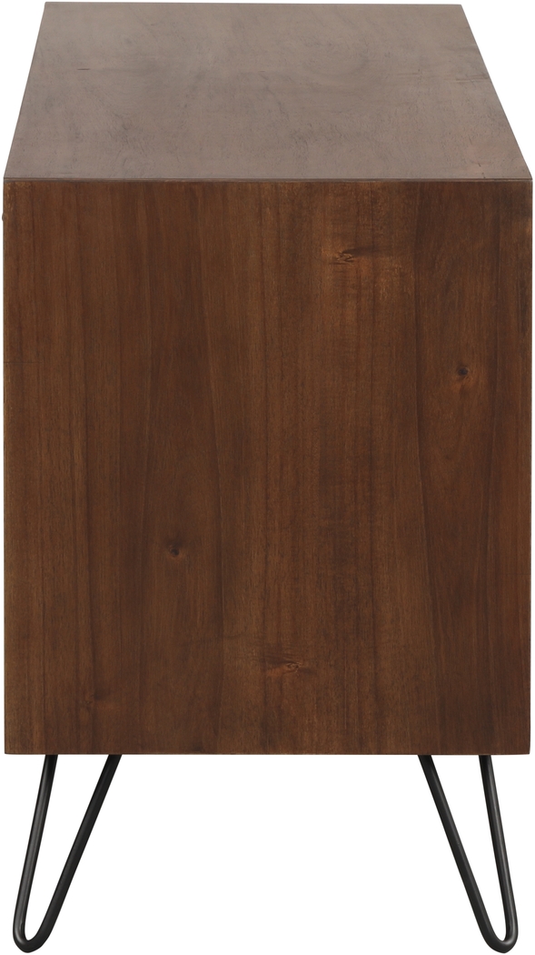 Eclanens Dark Brown 48 in. TV Console - Thumbnail - Image 3