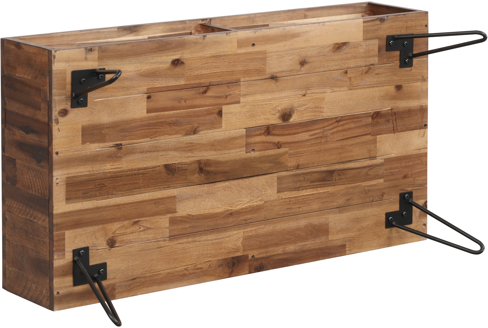 Eclanens Dark Brown Coffee Table - Thumbnail - Image 4