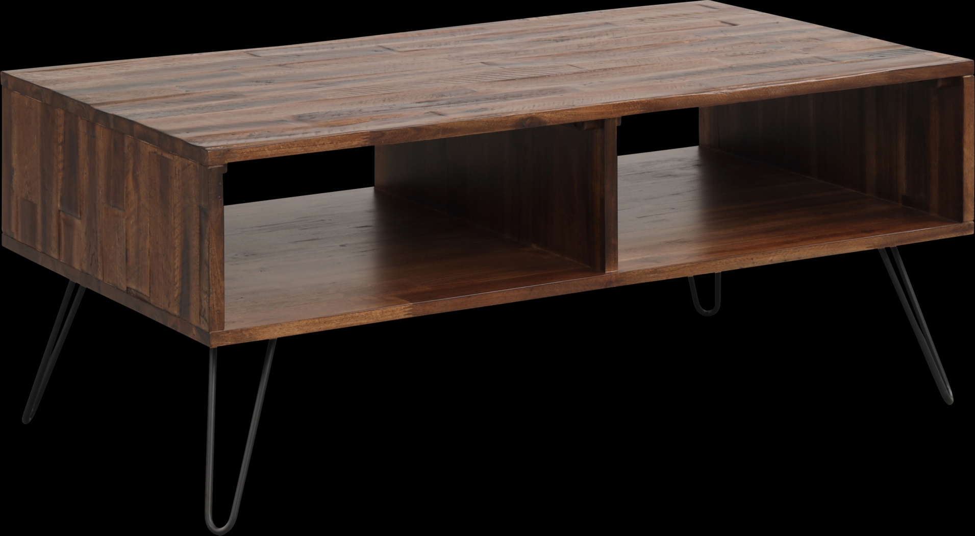 Eclanens Dark Brown Coffee Table - Thumbnail - Image 1