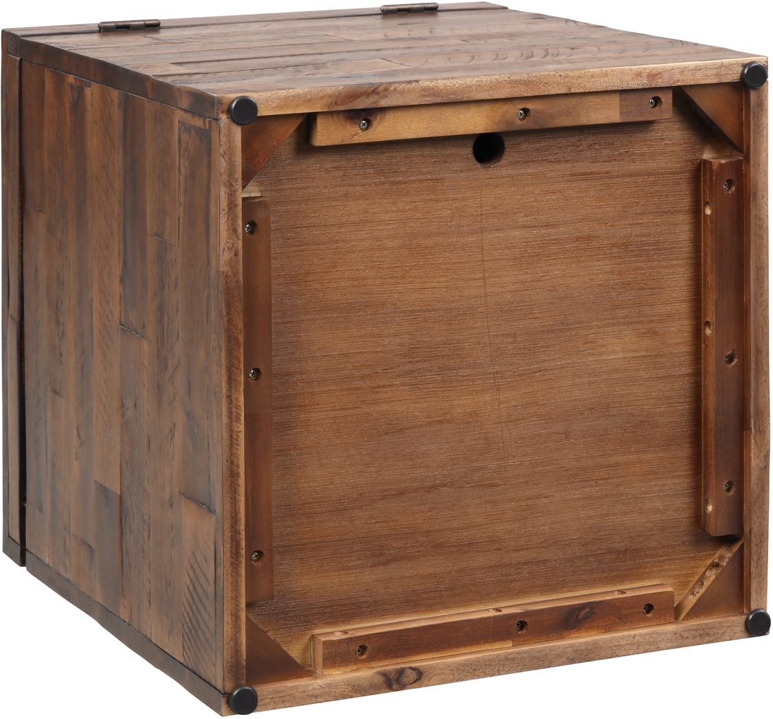 Eclanens Dark Brown Storage Trunk - Thumbnail - Image 2