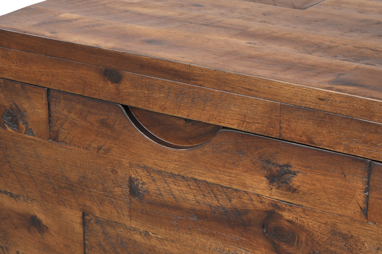 Eclanens Dark Brown Storage Trunk - Thumbnail - Image 5