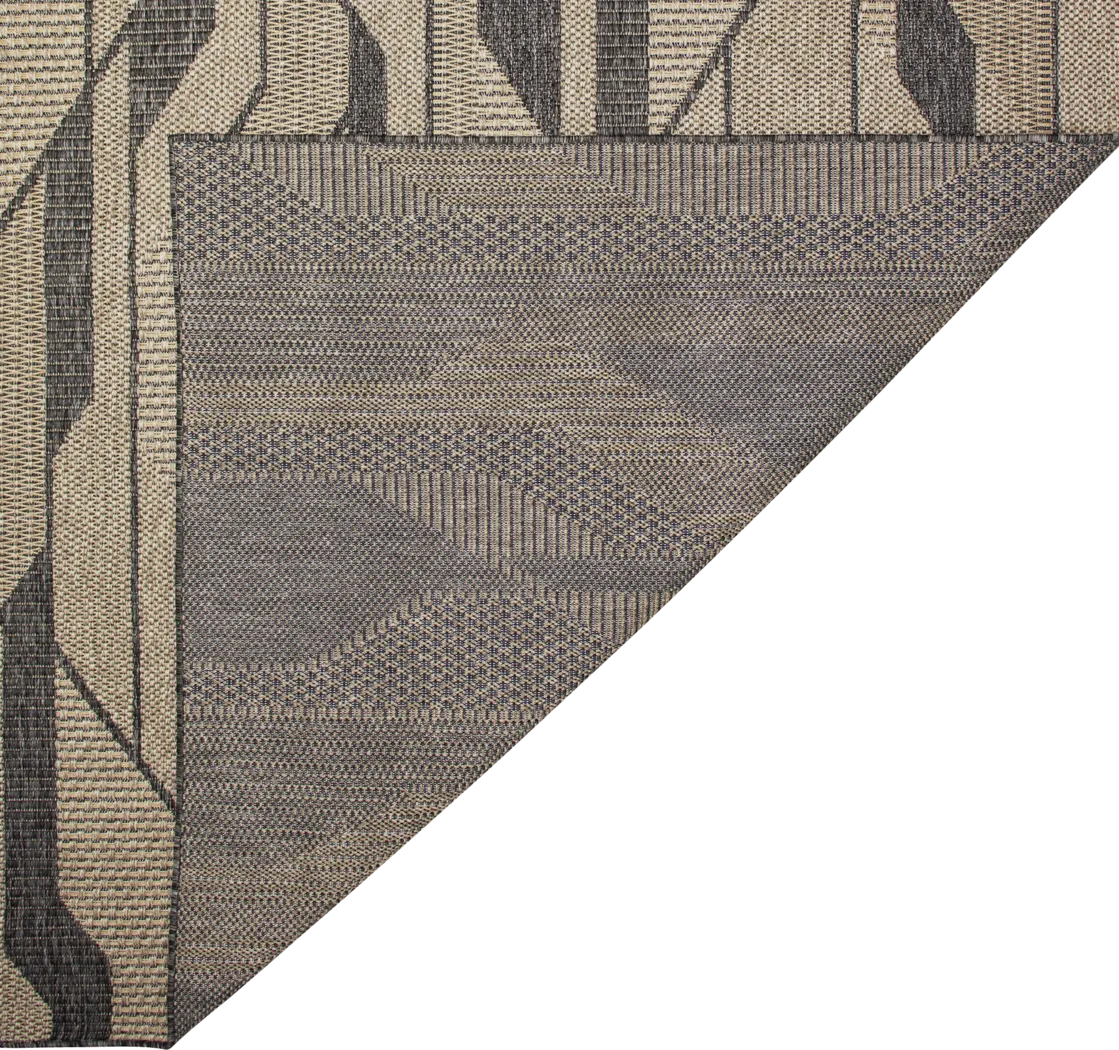 Ecrosia Taupe 6'6 x 9'4 Indoor/Outdoor Rug - Thumbnail - Image 5