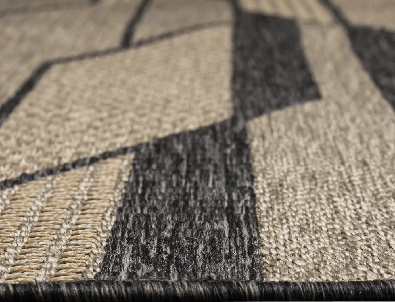 Ecrosia Taupe 6'6 x 9'4 Indoor/Outdoor Rug - Thumbnail - Image 7