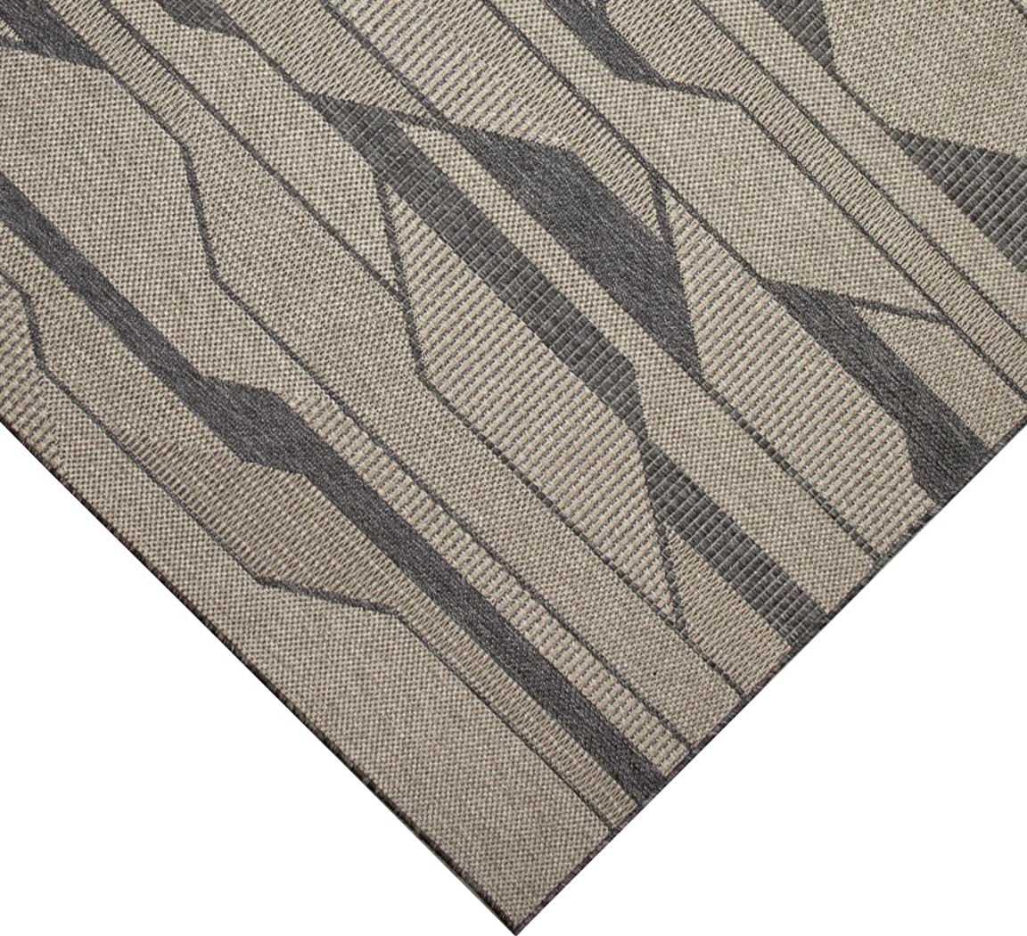 Ecrosia Taupe 7'10 x 9'10 Indoor/Outdoor Rug - Thumbnail - Image 6