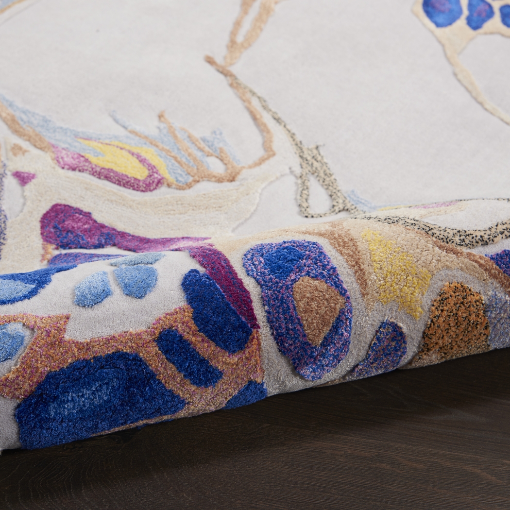 Edalf Multi 5'6 x 7'5 Rug - Thumbnail - Image 9