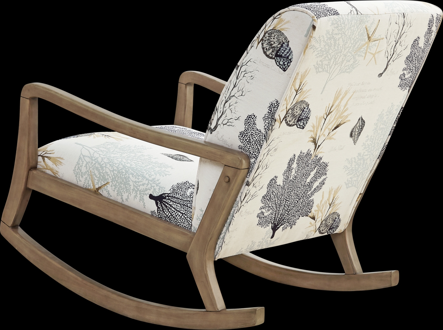 Edana Off-White Accent Chair - Thumbnail - Image 2