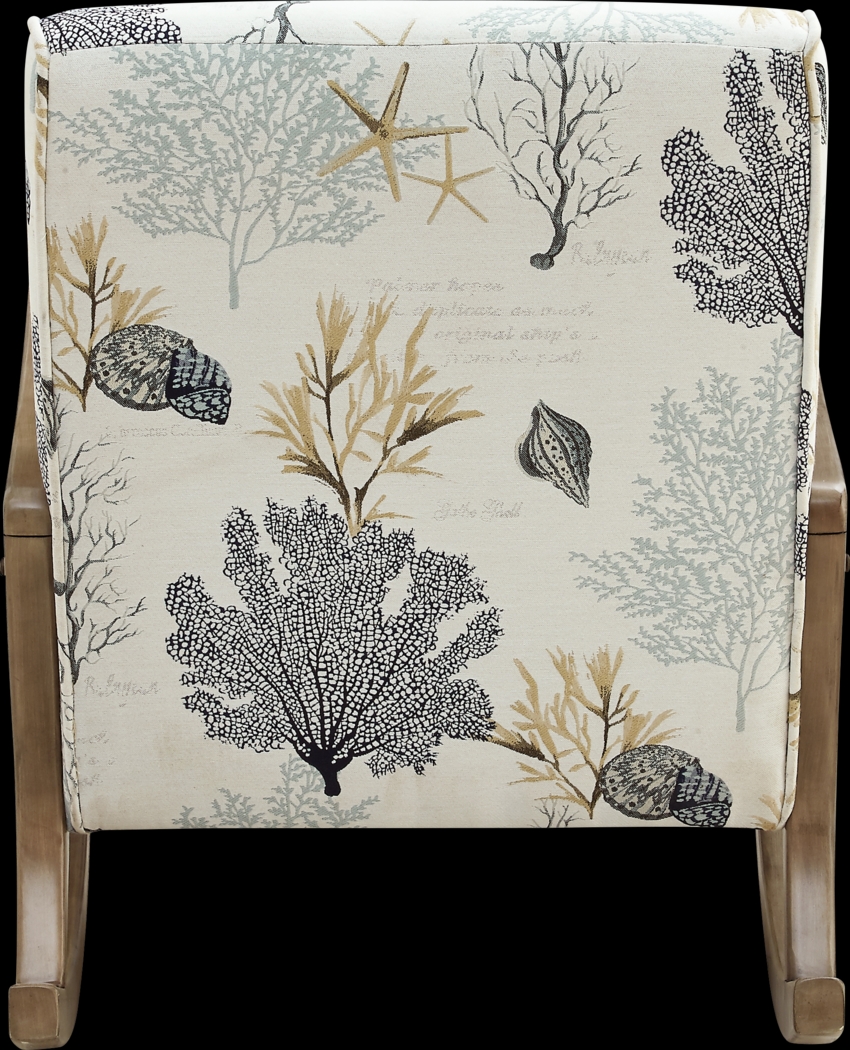 Edana Off-White Accent Chair - Thumbnail - Image 4