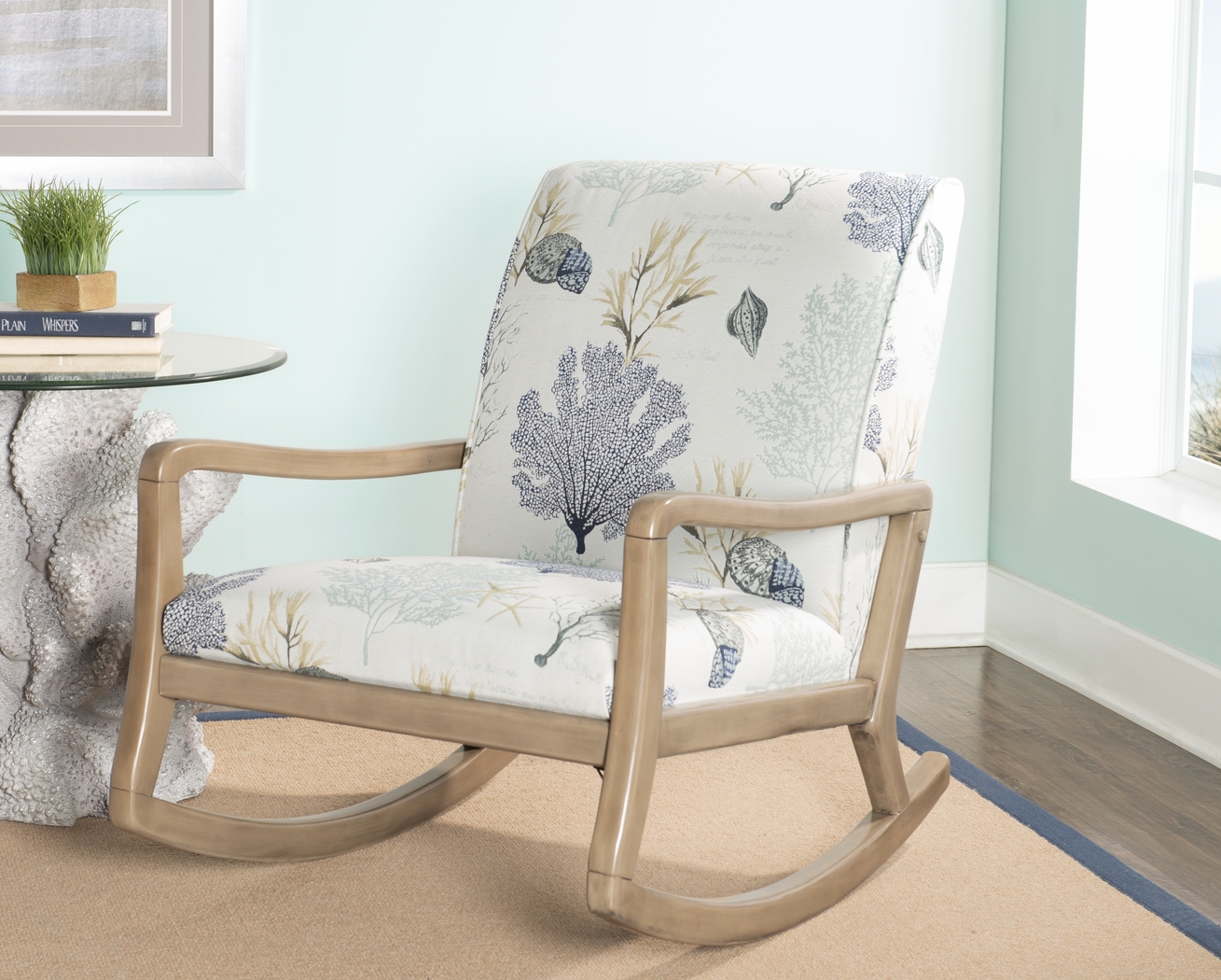 Edana Off-White Accent Chair - Thumbnail - Image 5