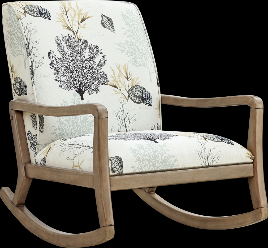 Edana Off-White Accent Chair - Thumbnail - Image 1