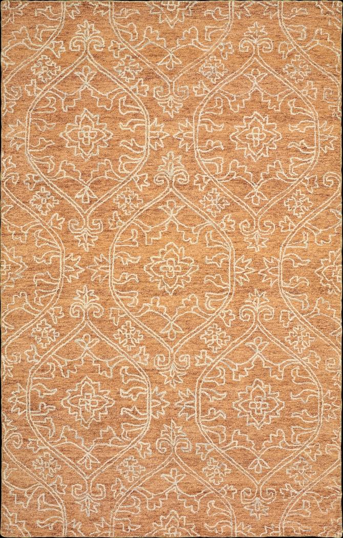 Edbert Rust 9'9 x 7'9 Rug - Thumbnail - Image 1