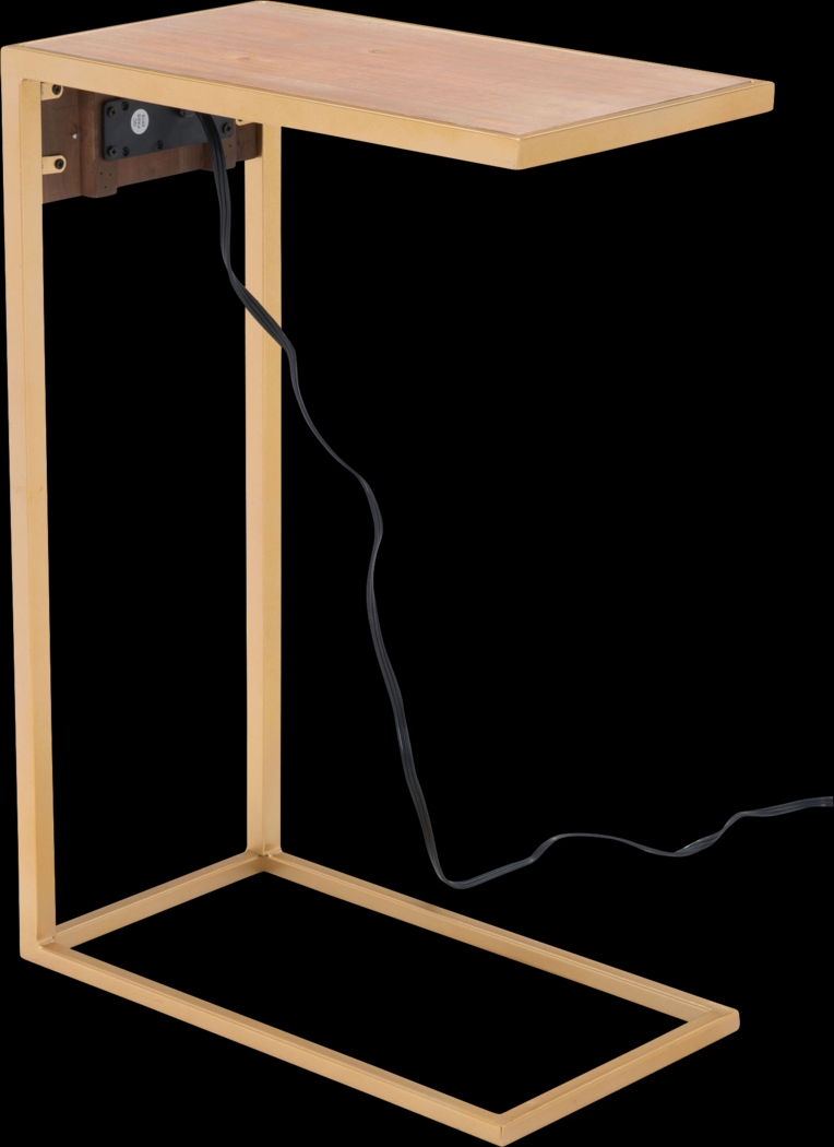 Edda Natural Accent Table - Thumbnail - Image 5