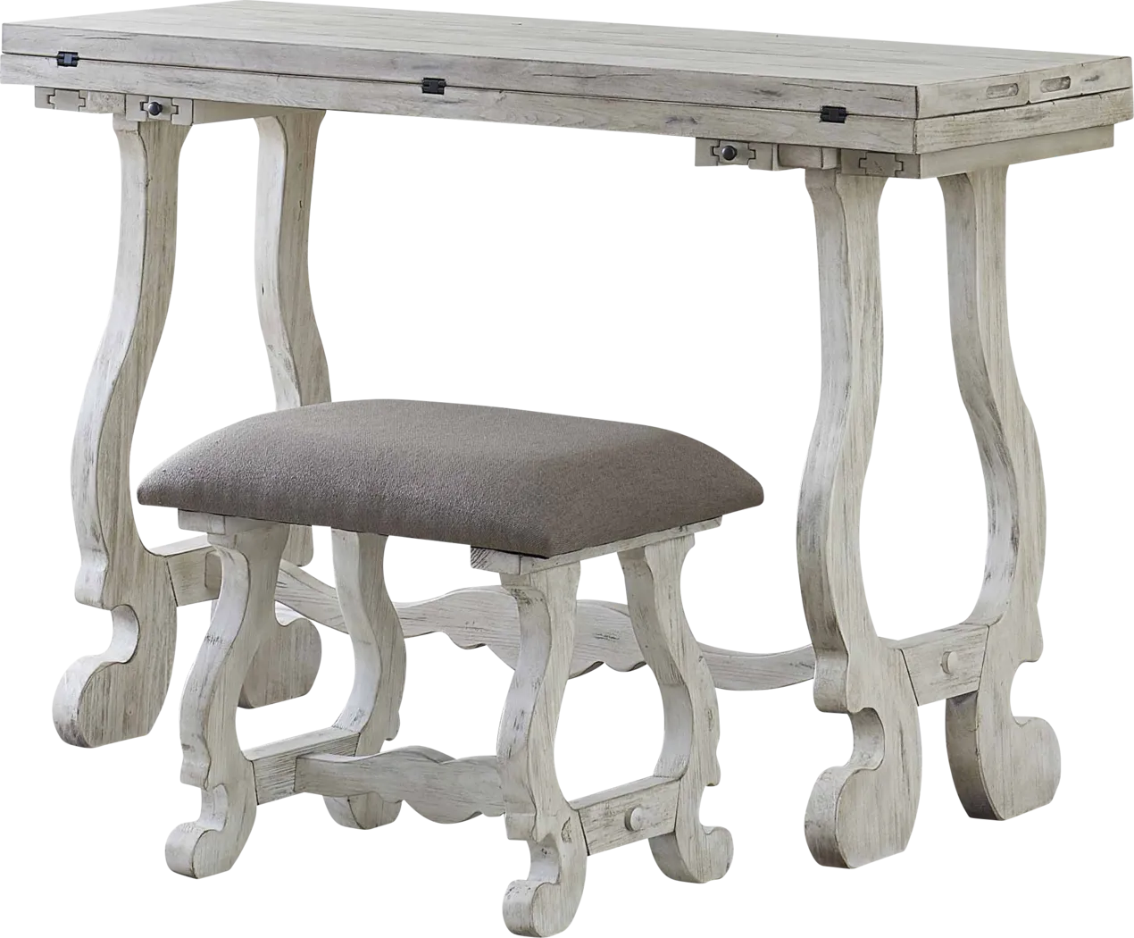 Edderton White Console Table - Thumbnail - Image 7