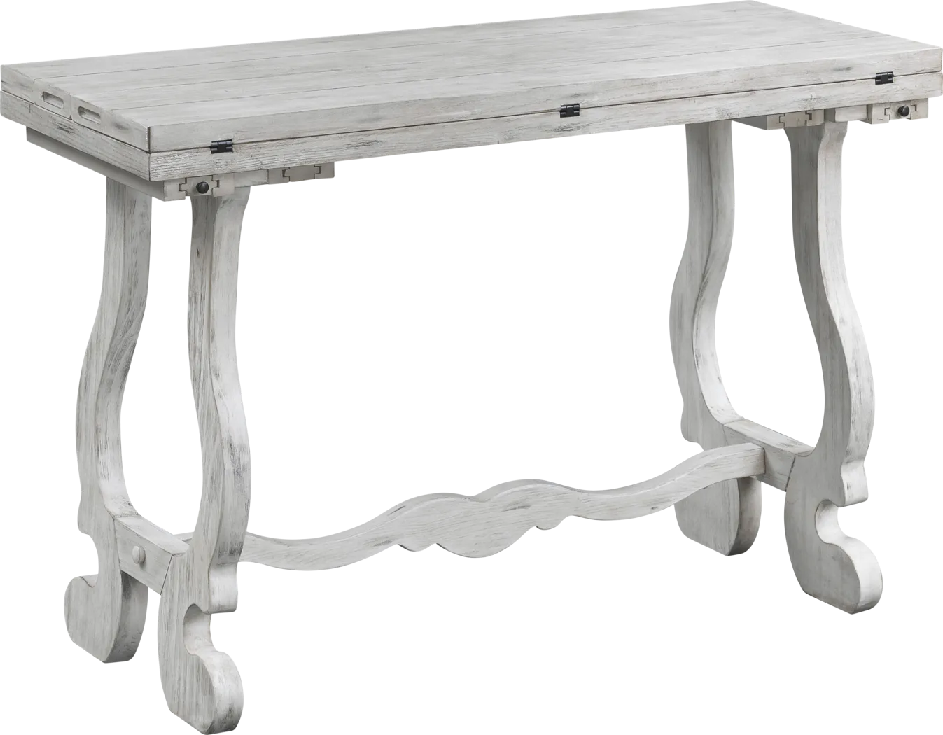 Edderton White Console Table - Thumbnail - Image 1