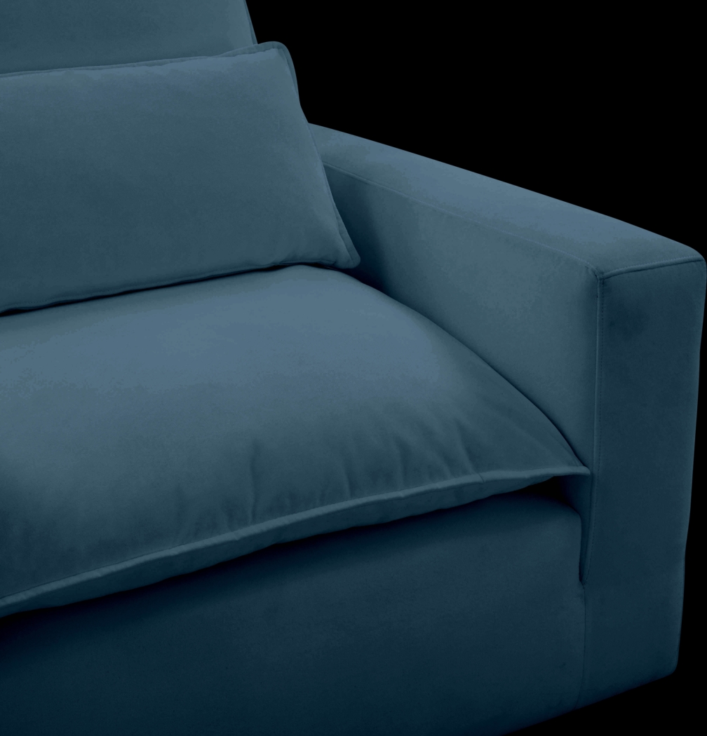 Eddlynch Navy Accent Chair - Thumbnail - Image 4