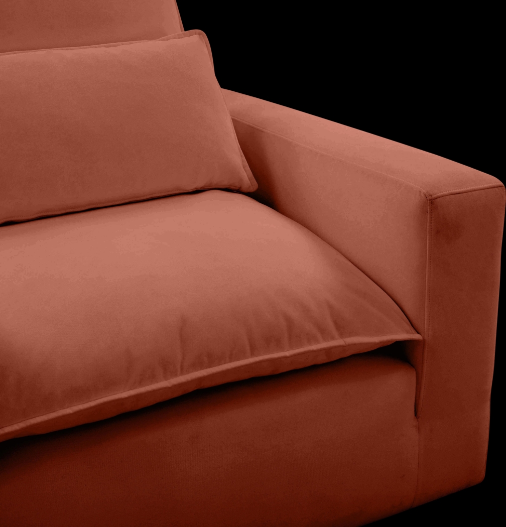 Eddlynch Rust Accent Chair - Thumbnail - Image 3