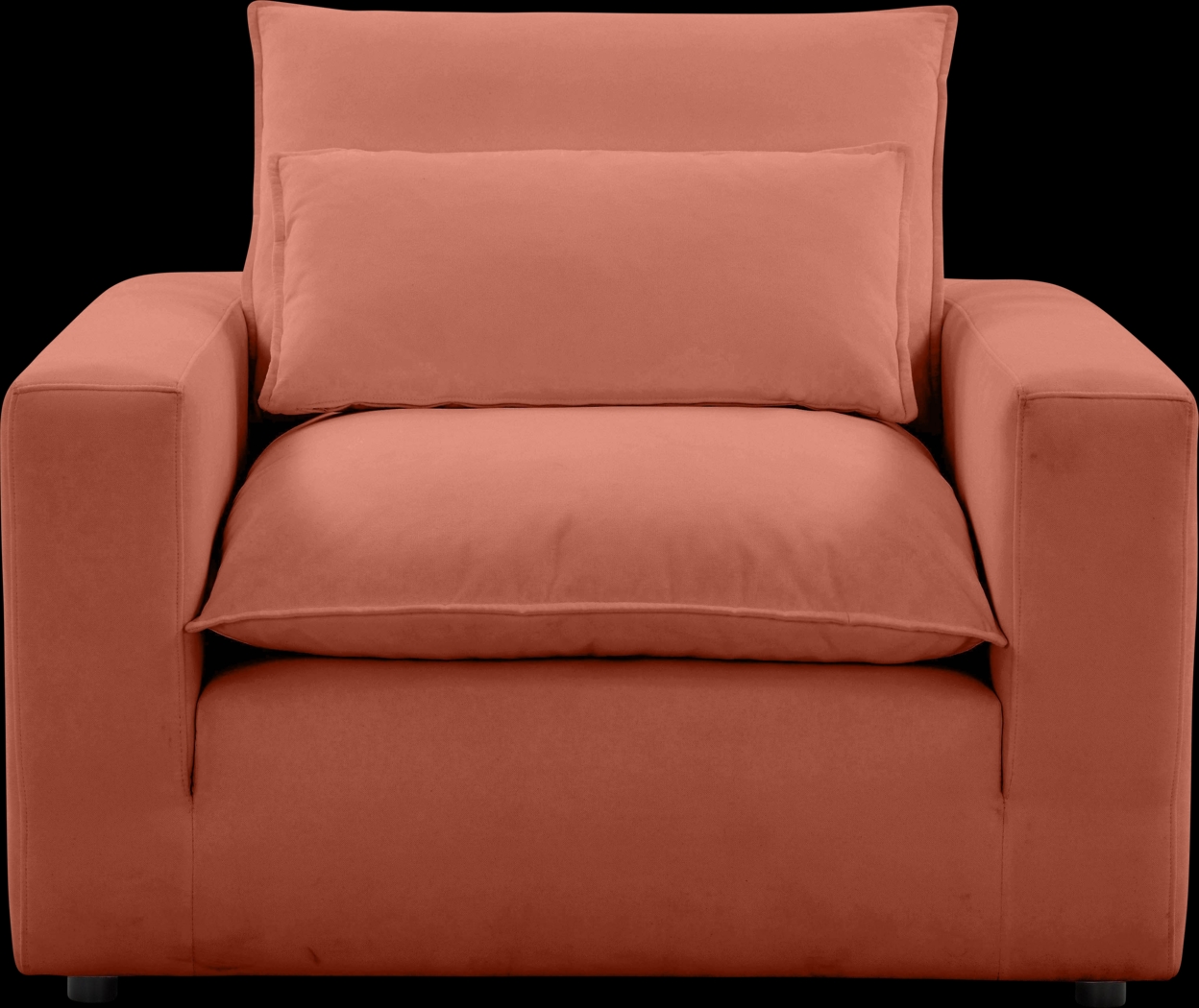 Eddlynch Rust Accent Chair - Thumbnail - Image 4