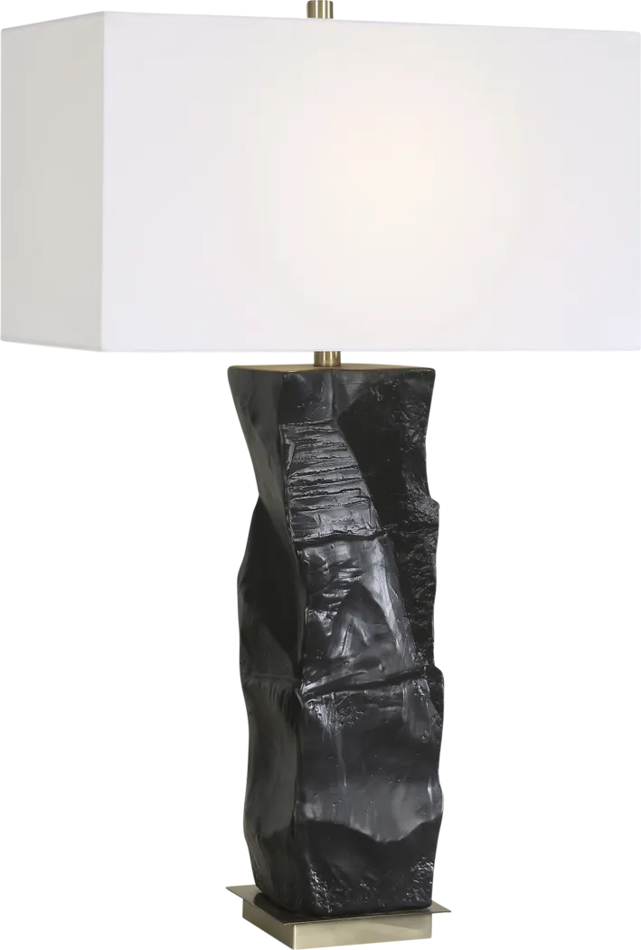 Edel Black Lamp - Thumbnail - Image 1