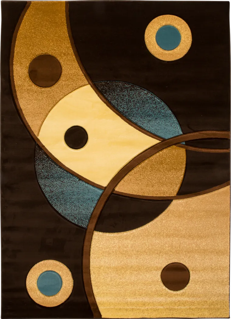 Edelie Blue 5' x 7'3 Rug - Thumbnail - Image 1