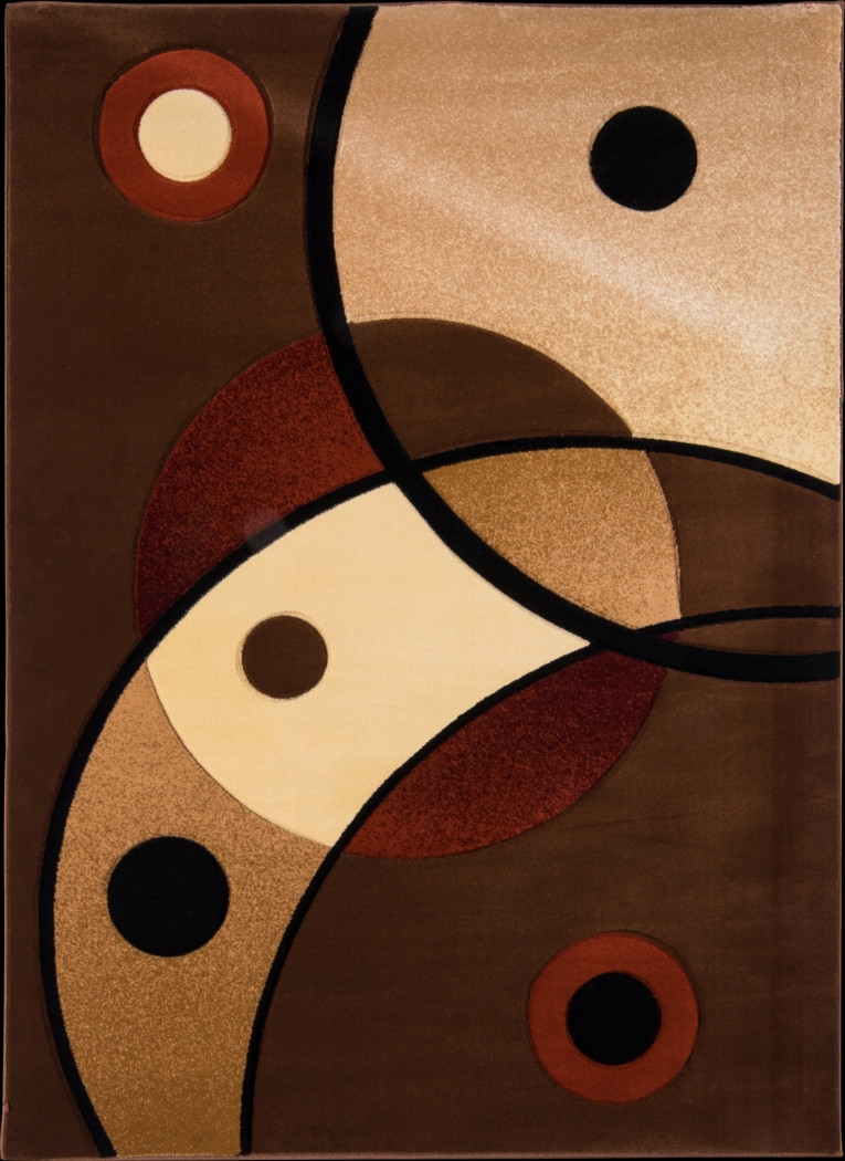 Edelie Brown 5' x 7'3 Rug - Thumbnail - Image 1