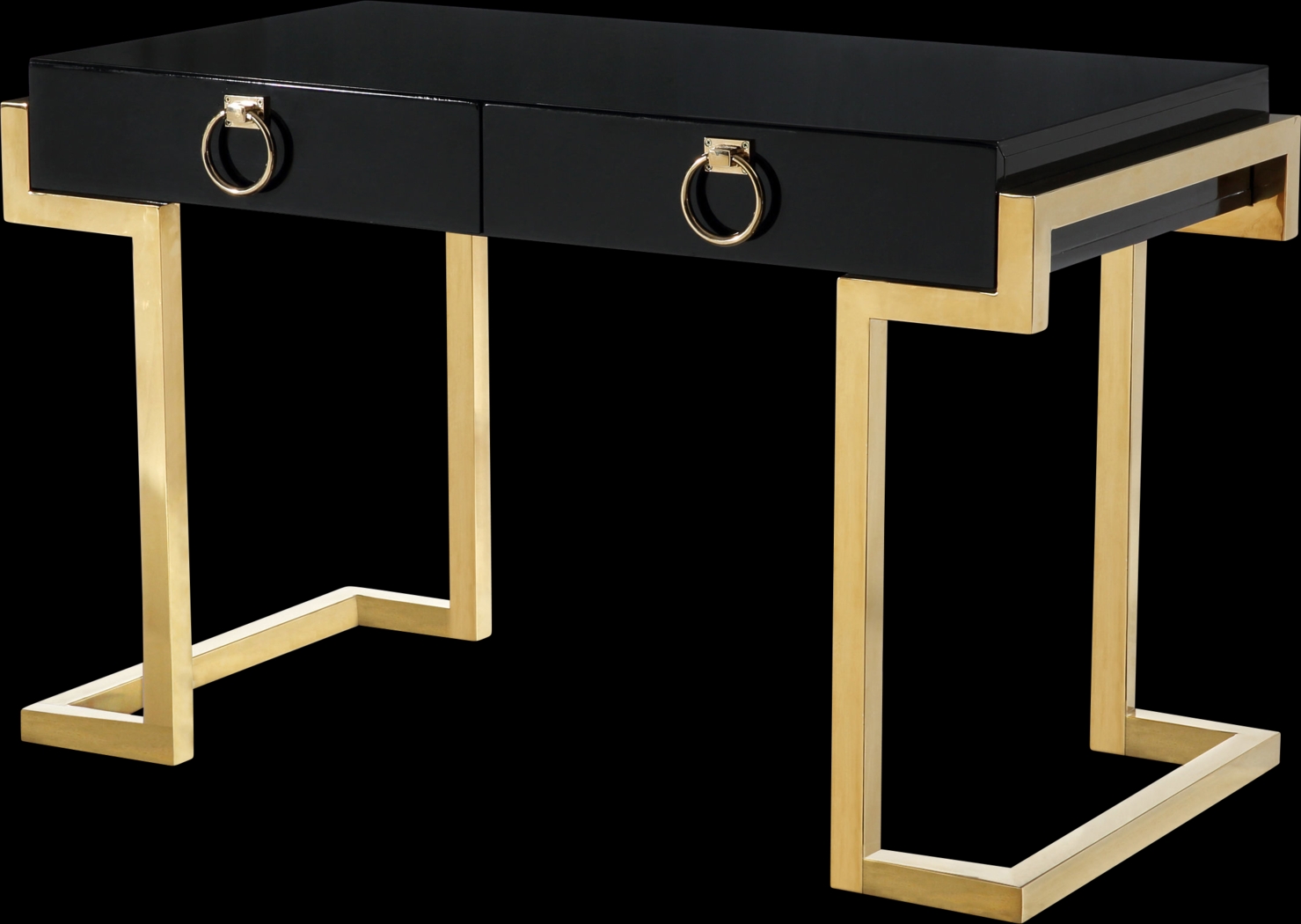 Edellan Black Desk - Thumbnail - Image 4