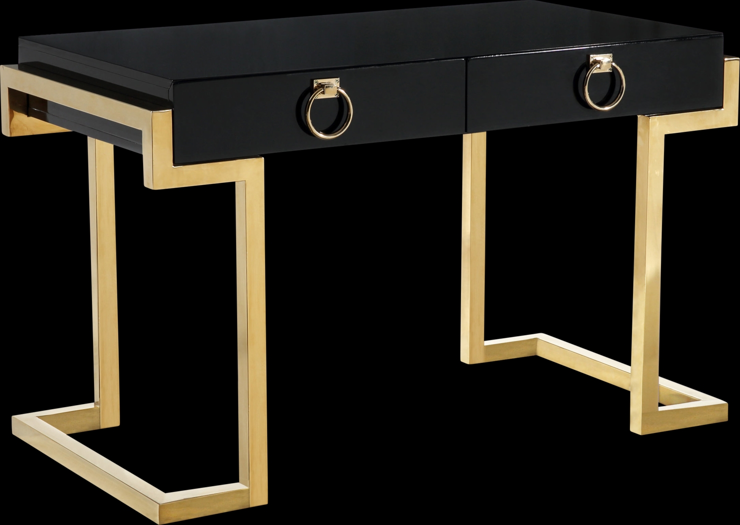 Edellan Black Desk - Thumbnail - Image 1