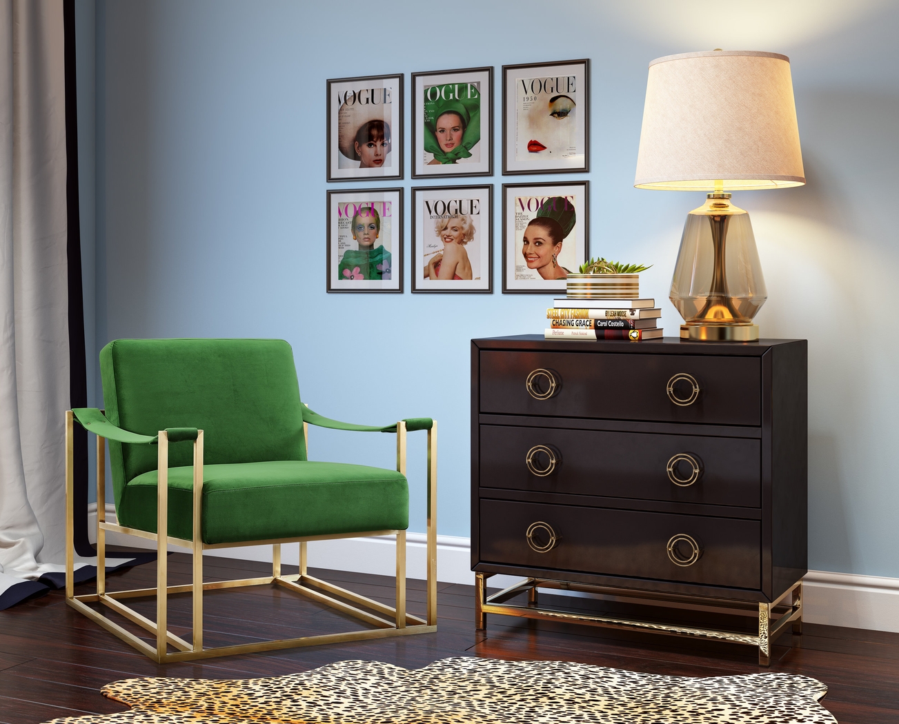 Edellan Black Dresser - Thumbnail - Image 10