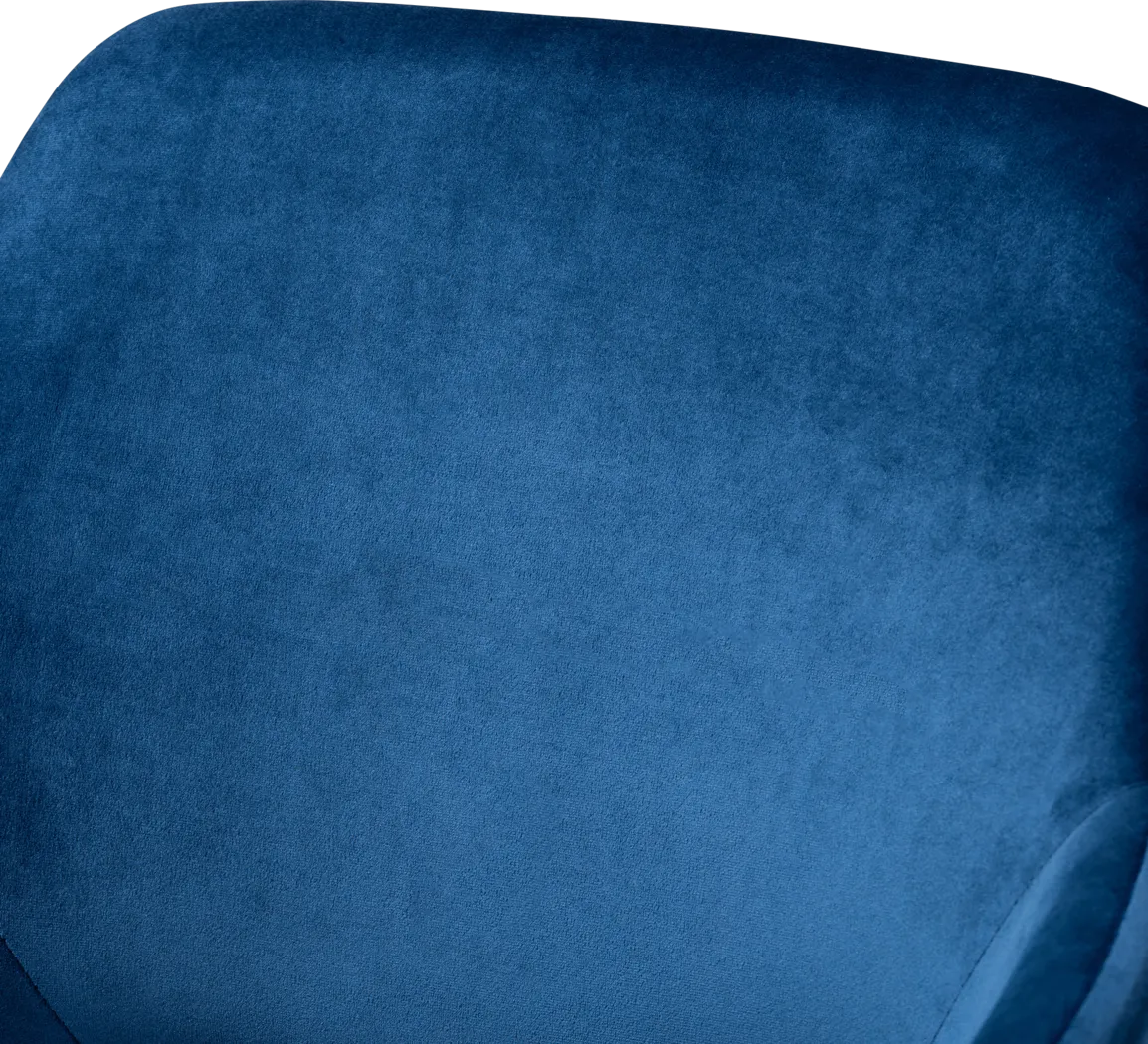 Eden Croft Blue Side Chair, Set of 2 - Thumbnail - Image 4