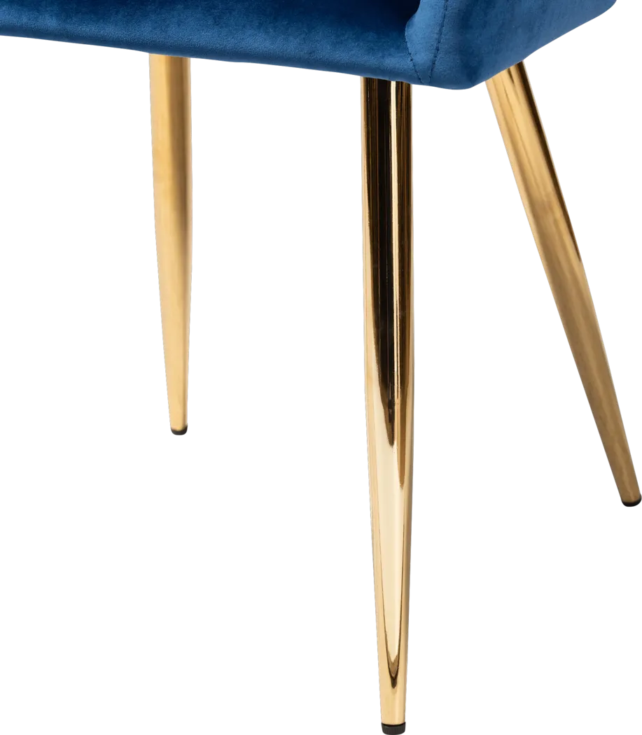 Eden Croft Blue Side Chair, Set of 2 - Thumbnail - Image 5