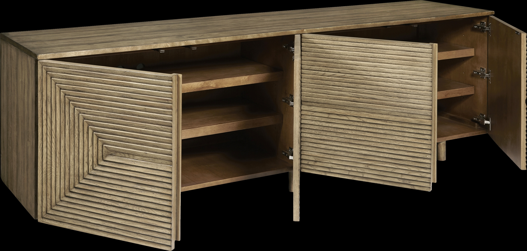 Edenborn Brown 84 in. Console - Thumbnail - Image 4
