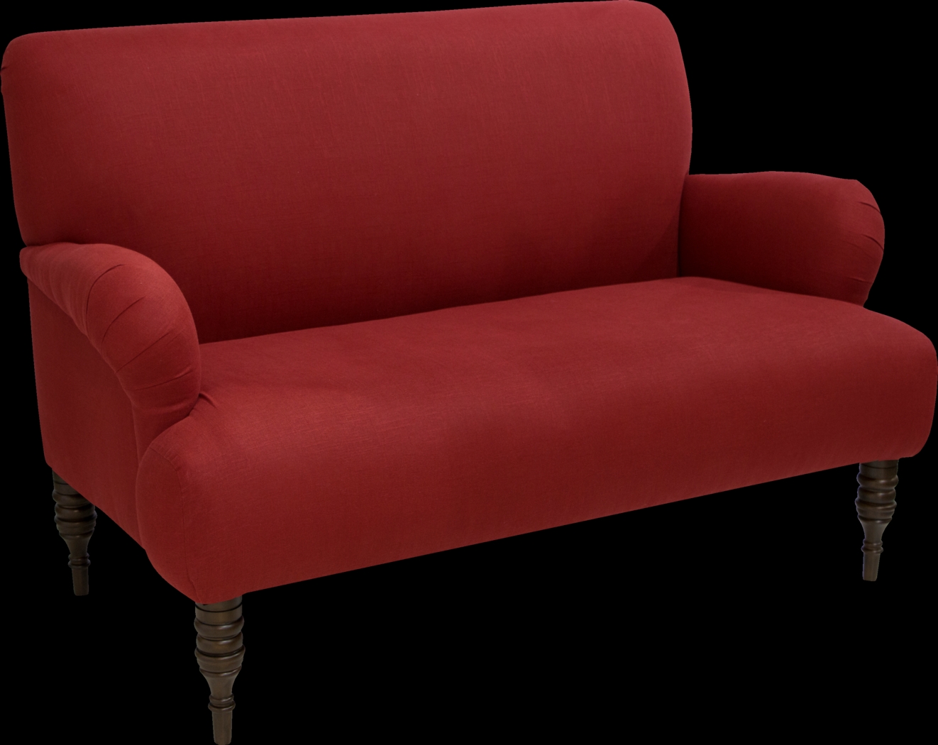 Edenbridge Red Settee - Thumbnail - Image 1