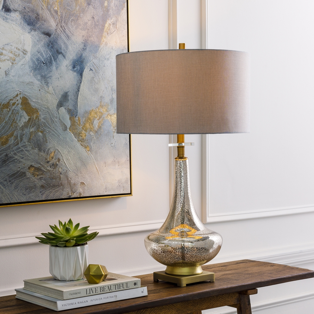 Edenderry Cay Gray Lamp - Thumbnail - Image 3