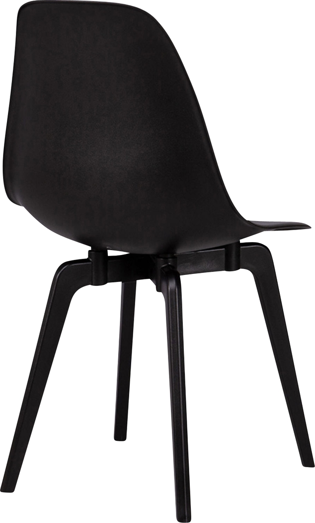 Edenpark Black Dining Chair, Set of 4 - Thumbnail - Image 3