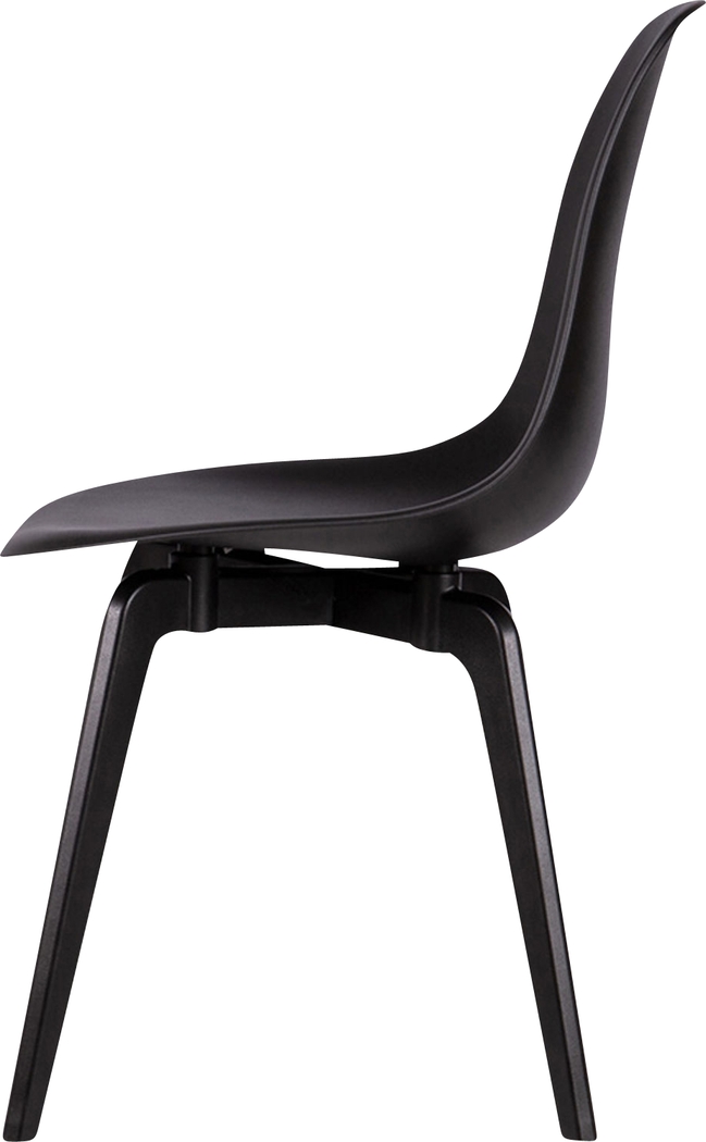 Edenpark Black Dining Chair, Set of 4 - Thumbnail - Image 5