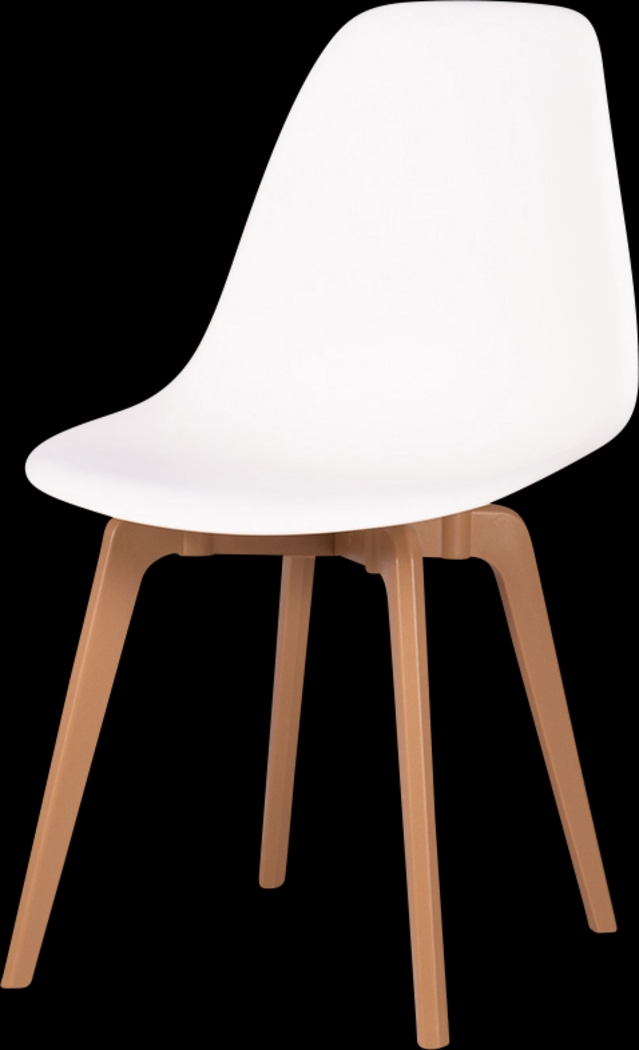 Edenpark White Dining Chair, Set of 4 - Thumbnail - Image 2