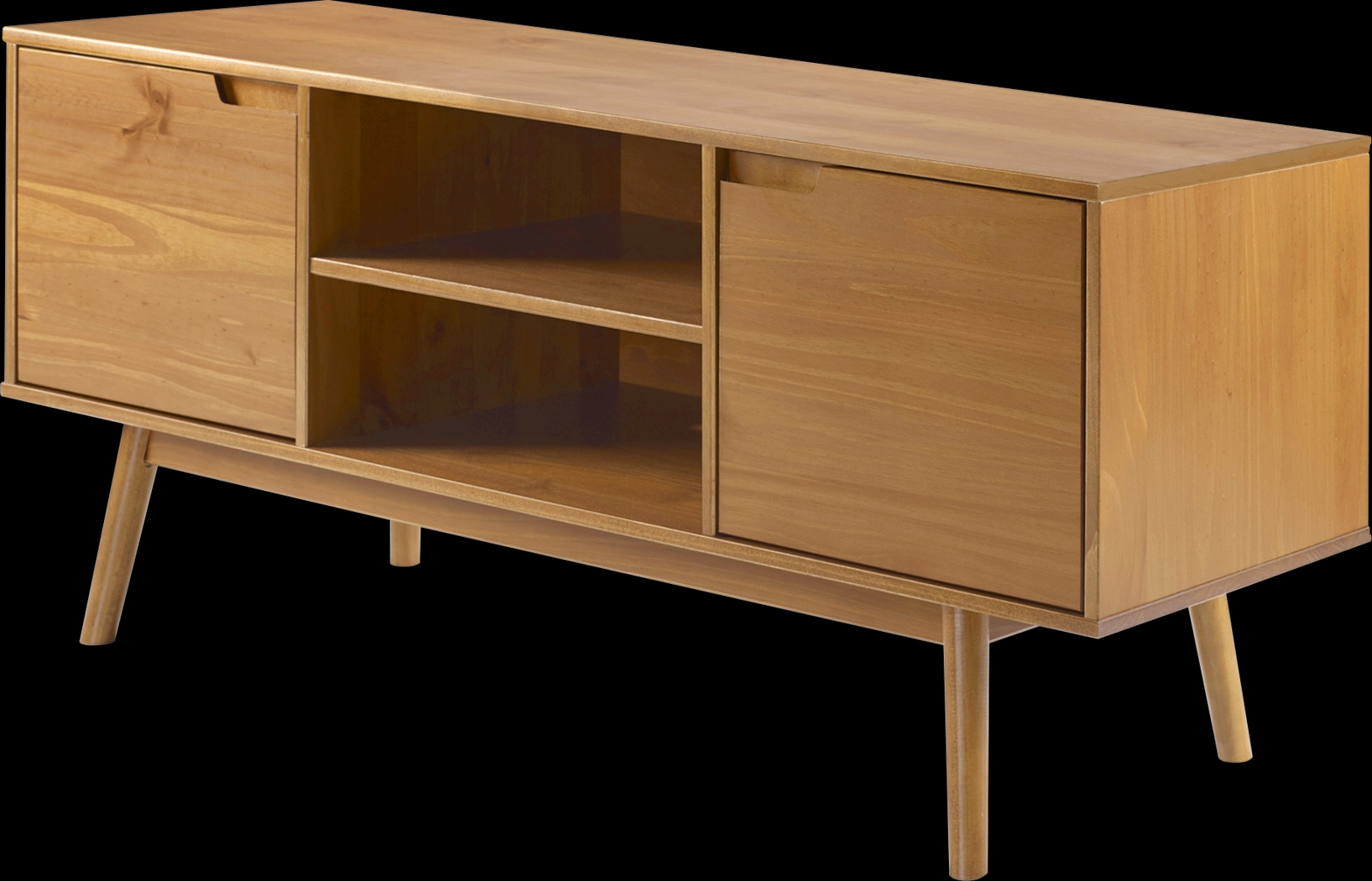 Edford Caramel 58 in. Console - Thumbnail - Image 1