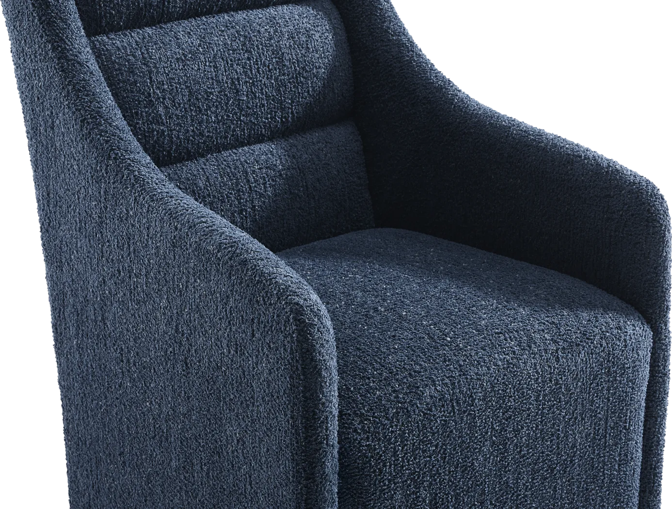 Edge Park Blue Caster Dining Chair - Image 3