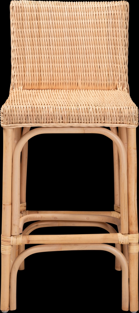 Edgecombe Brown Counter Height Stool - Thumbnail - Image 2