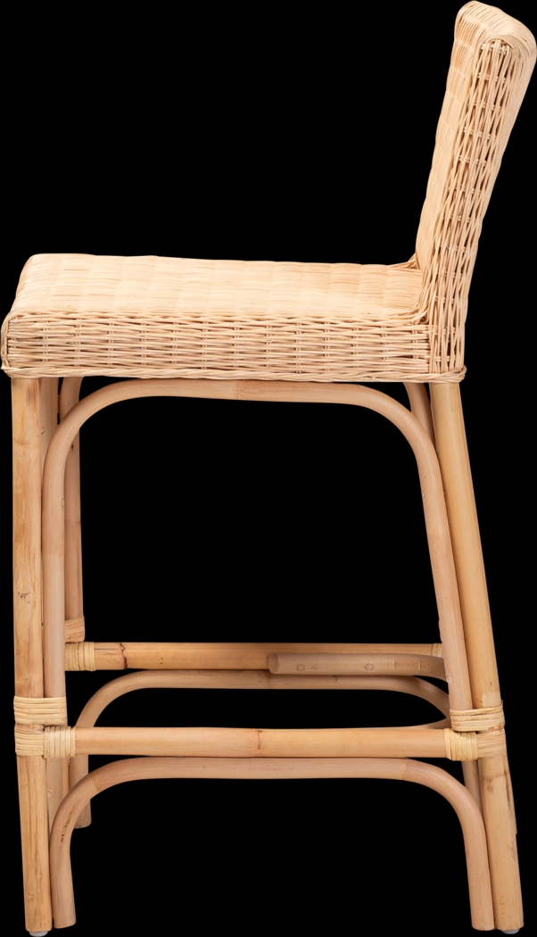 Edgecombe Brown Counter Height Stool - Thumbnail - Image 3