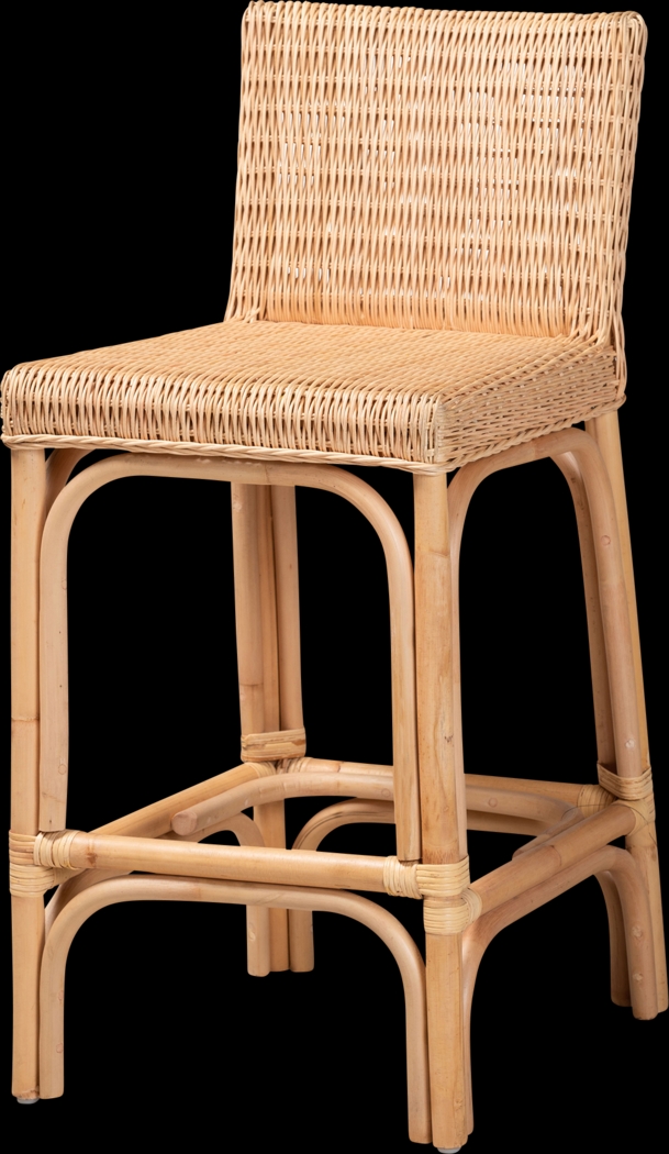 Edgecombe Brown Counter Height Stool - Thumbnail - Image 1