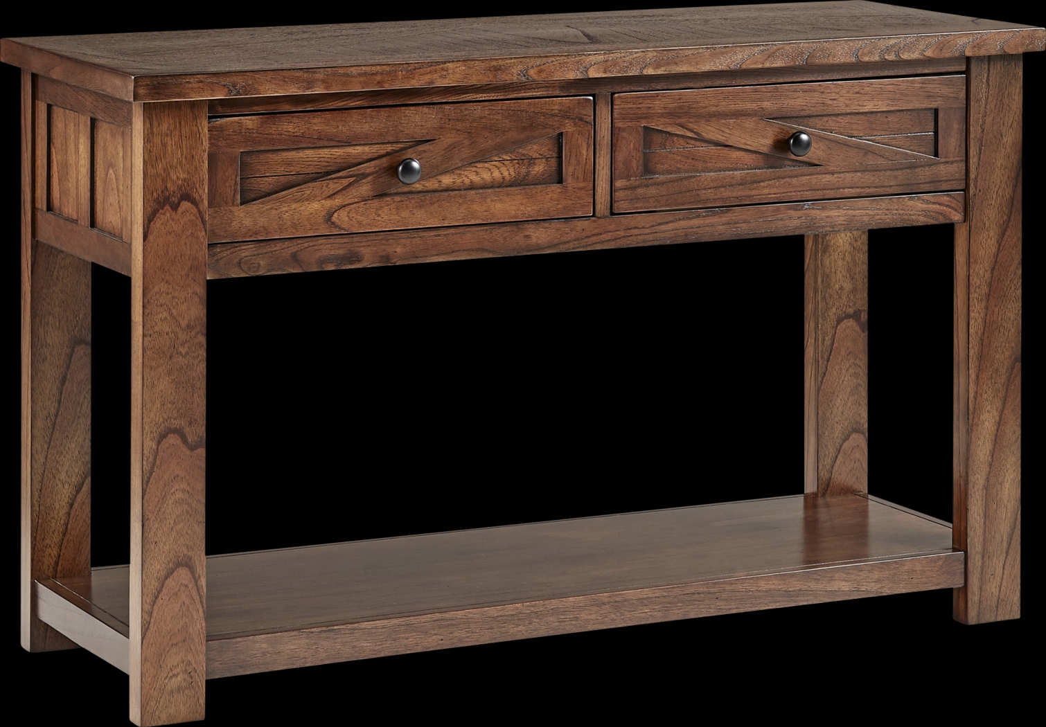 Edgehill Brown Sofa Table - Thumbnail - Image 1