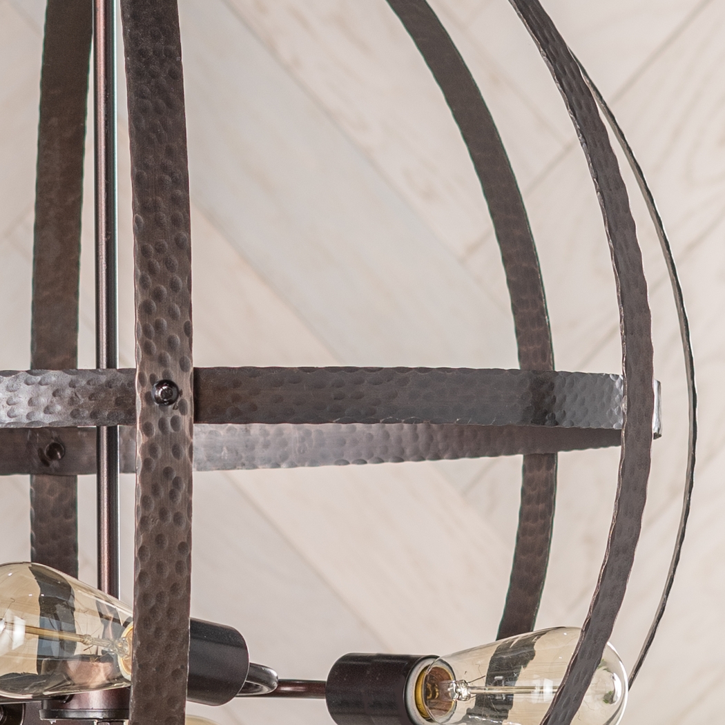 Edgelee Bronze Pendant-Chandelier - Thumbnail - Image 2