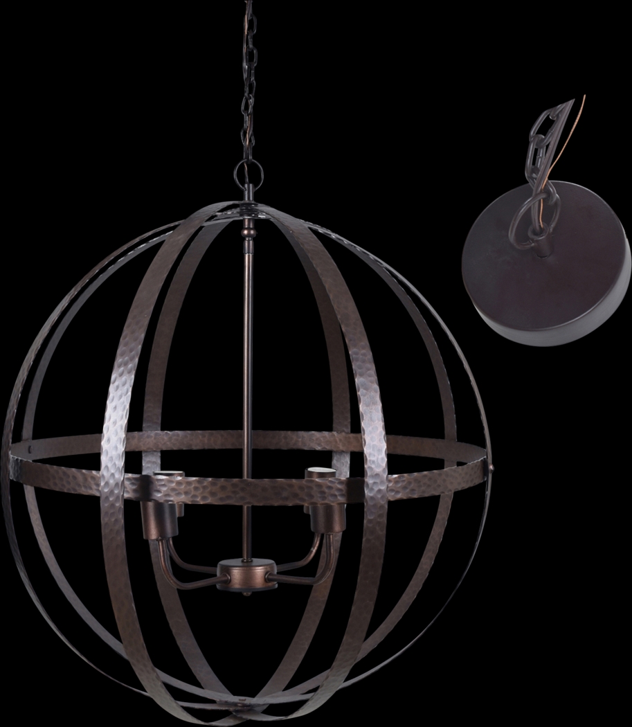Edgelee Bronze Pendant-Chandelier - Thumbnail - Image 1