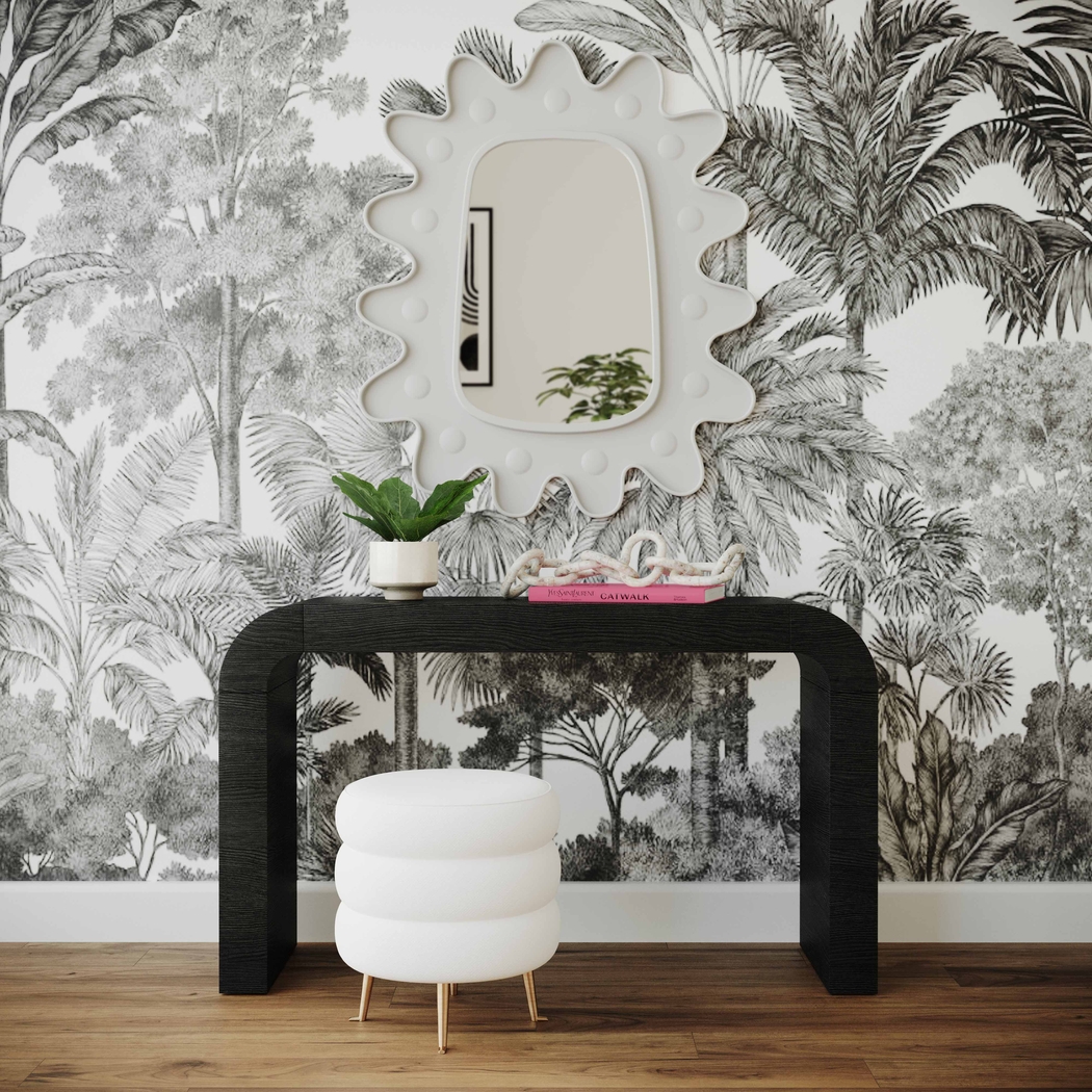 Edgerowe White Wall Mirror - Thumbnail - Image 2