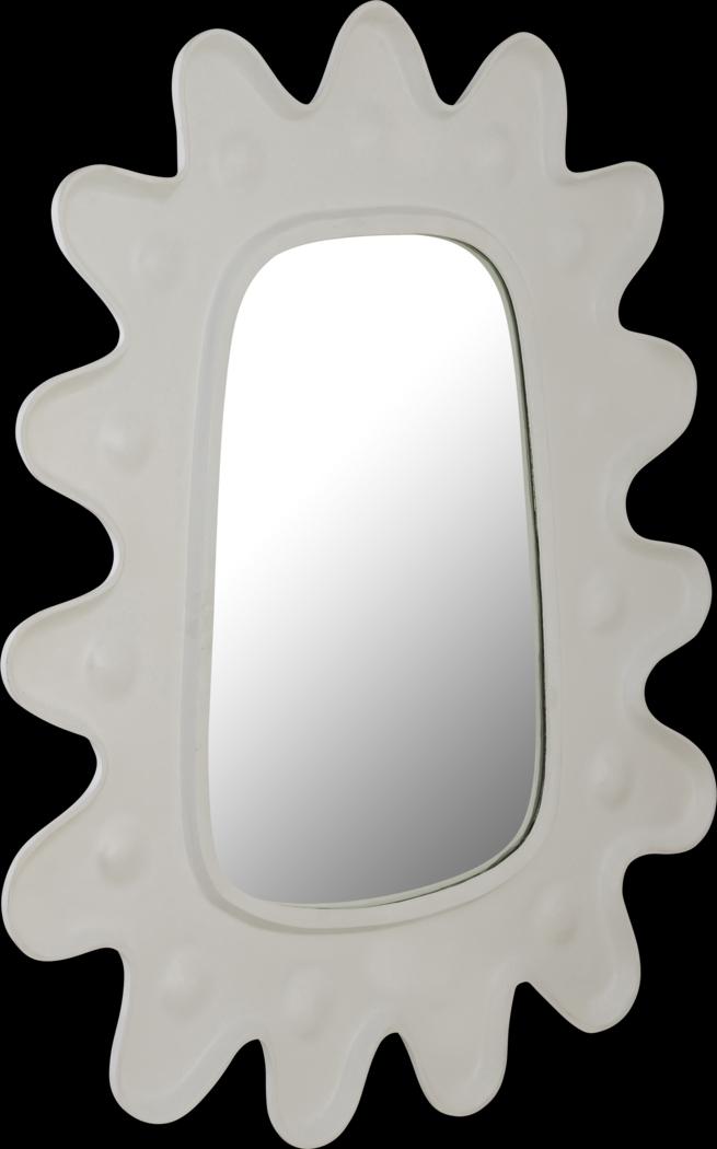 Edgerowe White Wall Mirror - Thumbnail - Image 3