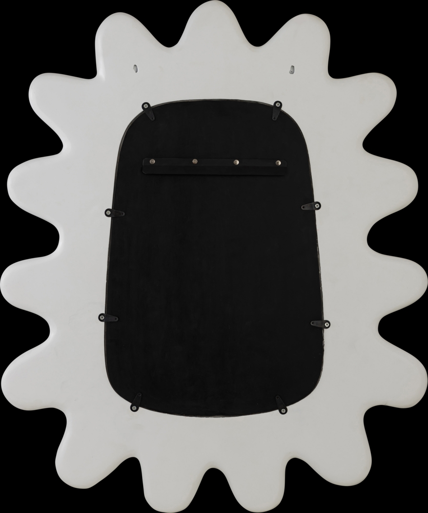 Edgerowe White Wall Mirror - Thumbnail - Image 6