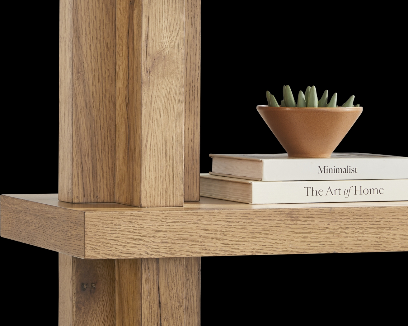 Edgewater Brown 3 Pc Wall Unit with 64 in. Console - Thumbnail - Image 3