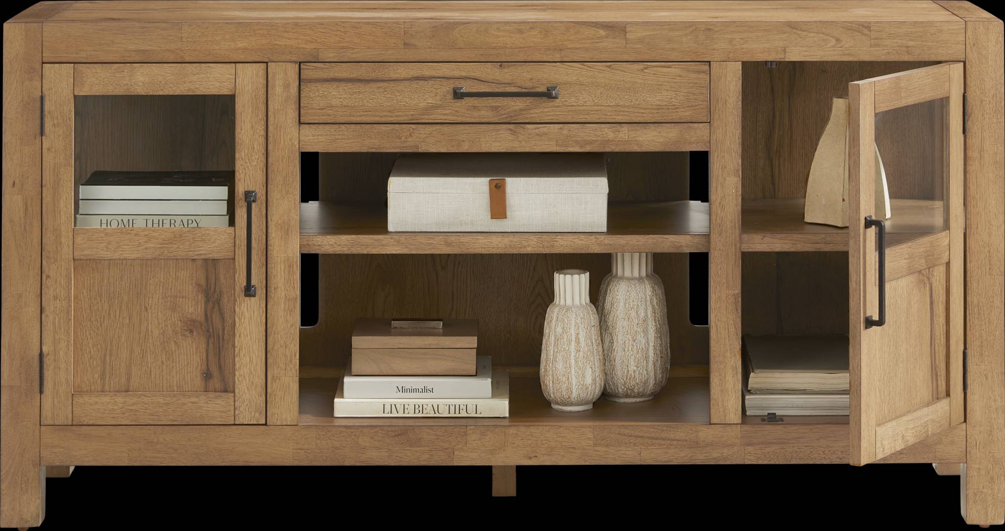 Edgewater Brown 64 in. Console - Thumbnail - Image 2