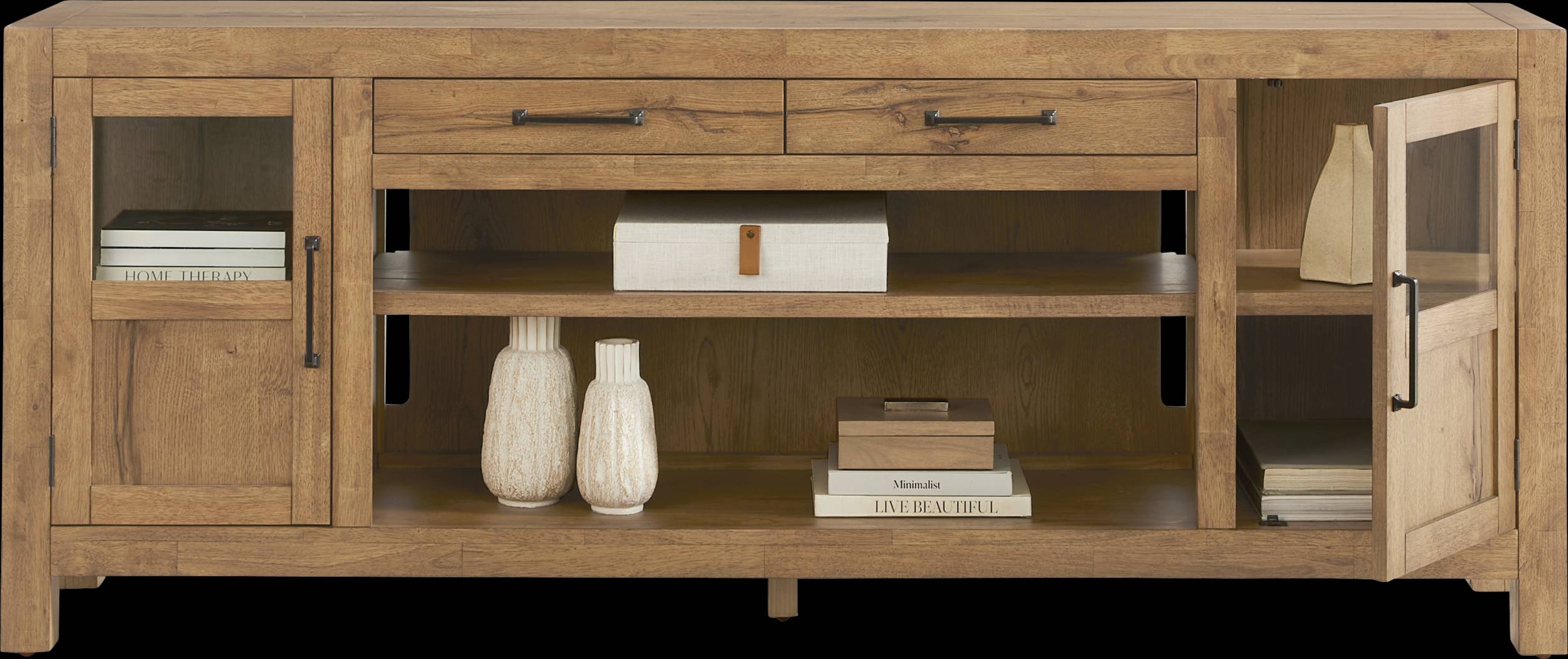 Edgewater Brown 80 in. Console - Thumbnail - Image 2